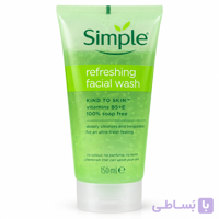 شوینده صورت سیمپل مدل Refreshing Facial Wash