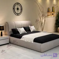 سرویس خواب دو نفره پارچه ای مدل پاپی