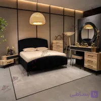 سرویس خواب دو نفره مدل آبنوس
