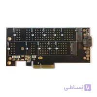 کارت مبدل M2 به PCIe در سرور اچ پی PCI-E to NVMe M.2