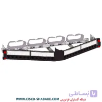 پچ پنل زاویه دار 19 اینچی لگراند 24 پورت RJ45 LCS