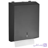 جا دستمال استیل بزرگ A-50 – مشکی