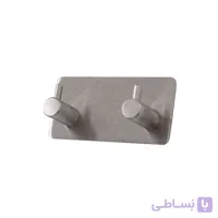 رخت آویز دو شاخه R1200-استیل
