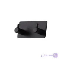 رخت آویز دو شاخه R3200-مشکی