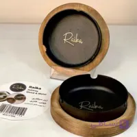 زیر سیگاری چوبی فلزی RAIKA