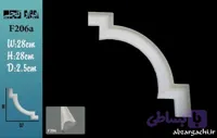 گچبری قاب F206a