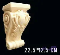 براکت و سرستون پلی یورتان (فوم چوب) ابعاد 22*12 سانتیمتر