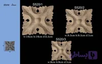 گل چهارگوش جنس سنگ مهندسی (رزین کورین) - کد S520