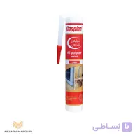چسب سیلیکون آکواریوم شفاف کاسپین