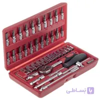 ست آچار بکس مدل Z34 مجموعه ۴۶ عددی