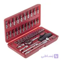 جعبه بکس باس ۴۶ تکه سایز ۱/۴ اینچ