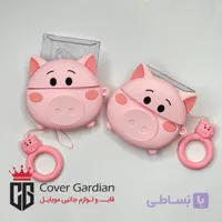 کاور ایرپاد پرو عروسکی خوک صورتی تپل