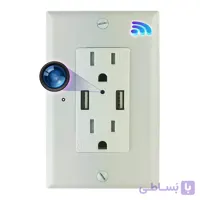 پریز دوربین دار WIFI | دوربین مداربسته طرح پریز USB + تخفیف شگفت انگیز