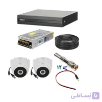 پک 2 دوربین مداربسته داهوا Full HD 1080P | T2A21P