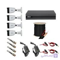 پک 4 دوربین مداربسته داهوا 1209CMP-A-LED