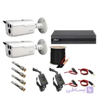 پکیج 2 عددی دوربین مداربسته داهوا 1200DP | سری اقتصادی