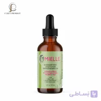روغن ضد ریزش و استحکام بخش ریشه مو رزماری و بیوتین مایل Mielle Organics Rosemary Mint Scalp & Hair Strengthening Oil 59ml
