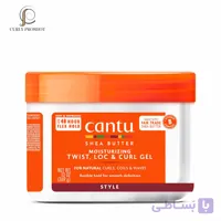 ژل کرم حالت دهنده و آبرسان کنتو Cantu Moisturizing Twist & Lock Gel 370g