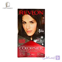 رنگ مو قهوه‌ای مشکی 20 رولون Revlon Colorsilk Beautiful Hair Color20