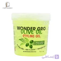 ژل مو زیتون واندر گرو Wonder Gro Olive Oil Styling Gel
