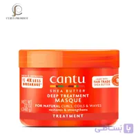 ماسک مو داخل حمام شی باتر کنتو Cantu Deep Treatment Masque 340g