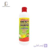 شامپو و نرم کننده آبرسان کف سر چرب و ساقه خشک آفریکاز بست Africas Best Moisturizing Shampoo With Conditioner