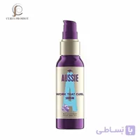 سرم بعد حمام مو فر برند Aussie حجم 90میل Aussie Work That Curl Serum