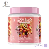 ماسک مو مغذی، ضد وز و براق کننده موهای فر خشک و کدر کوکتل پروبل Probelle Super Bonita Banana E Pessego Treatment 900ml