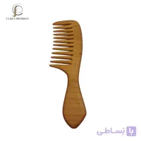 شانه چوبی دسته دار Wooden Hair Comb