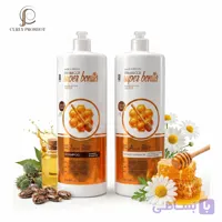 پک شامپو و نرم کننده حجم دهنده و آبرسان عمیق موهای خشک و آسیب دیده عسل پروبل Probelle Super Bonita Kit- Honey & Propolis 2L