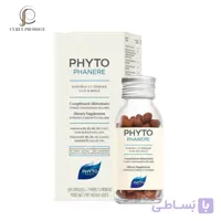 قرص مکمل تقویت کننده مو و ناخن فیتو Phyto Phytophanere Hair & Nails Supplements 120 caps