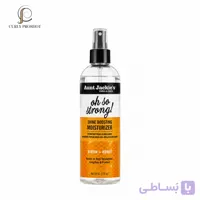اسپری آبرسان قوی و محافظ مو عسل و بیوتین آنت جکیز Aunt Jackie’s Curls & Coils Oh So Strong! Shine Boosting Moisturizer 354ml