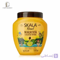 کرم حالت دهنده و بازسازی و احیای تار مو 2 در 1 پشن فروت اسکالا SKALA Brasil Maracuja Passion Fruit 1000g