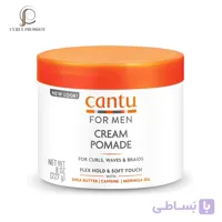 کرم ژل مو مردانه کنتو Cantu for Men Cream Pomade Flex Hold 227g