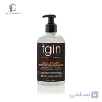 ژل حالت دهنده و آبرسان قوی مو Tgin حجم 384 میل Thank God It’s Natural (tgin) Curl Bomb Moisturizing Styling Gel