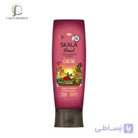 نرم کننده داخل حمام رفع کدری و شکنندگی موی ضعیف اسکالا Skala Brasil Cacau Hair Conditioner 325ml