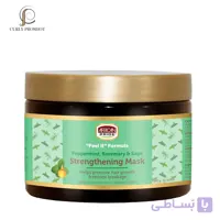 ماسک مو داخل حمام ضد ریزش و استحکام بخش رزماری آفریکن پراید African Pride Peppermint, Rosemary & Sage Strengthening Mask 340g