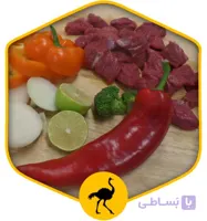 گوشت قیمه ای شترمرغ