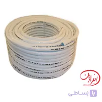 شیلنگ گاز 9 شیری نخ دار قائم(3/8 اینچ)- 50 متری