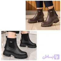 نیم بوت بغل کش طرح min زنانه ds02407