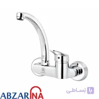 شیر ظرفشویی دیواری زمرد قهرمان