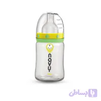 شیشه شیر کلاسیک تو پلاس ناوی بیبی 120 میلی‌لیتر - مناسب برای نوزادان