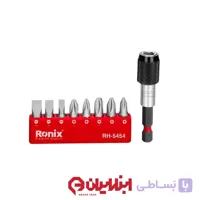 ست رابط و سری پیچ گوشتی 9 عددی رونیکس مدل RH-5454