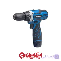 کیت 30 عددی دریل شارژی 12 ولت دو باتری ویوارکس مدل VR12V-2A