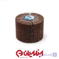سنباده چتری قطر ۶۰ میلی متر – پهنای ۵۰ میلی متر – مش ۱۲۰ – شافت ۶