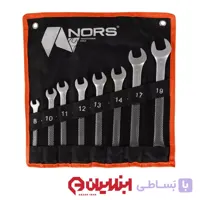 مجموعه 8 عددی آچار یکسر رینگی کیفی نورس