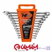 آچار ۱۲ عددی یک سر رینگ پلکانی HT-252