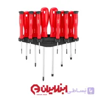 ست 12 عددی ترکیبی پیچ گوشتی و پیچ گوشتی ساعتی رونیکس مدل RH-2728
