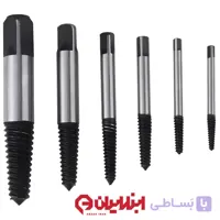 قلاویز چپ‌گرد سایز ۳ تا ۲۲ میلیمتر ۶ عددی