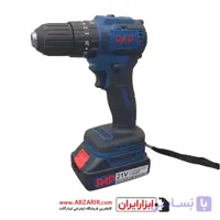 دریل شارژی چکشی براشلس 21 ولت دو باتری پی ای پی مدل BID-2115